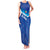 Custom Kuwait Football Family Matching Tank Maxi Dress and Hawaiian Shirt Al-Azraq Sporty Style - Wonder Print Shop