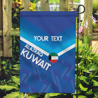 Custom Kuwait Football Garden Flag Al-Azraq Sporty Style - Wonder Print Shop