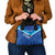 Custom Kuwait Football Shoulder Handbag Al-Azraq Sporty Style