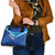 Custom Kuwait Football Shoulder Handbag Al-Azraq Sporty Style