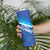 Custom Kuwait Football Skinny Tumbler Al-Azraq Sporty Style - Wonder Print Shop