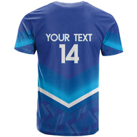 Custom Kuwait Football T Shirt Al-Azraq Sporty Style - Wonder Print Shop