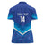 Custom Kuwait Football Women Polo Shirt Al-Azraq Sporty Style - Wonder Print Shop
