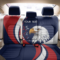 Custom USA Rugby Back Car Seat Cover Go Eagles Sporty Style - Wonder Print Shop