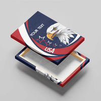 Custom USA Rugby Canvas Wall Art Go Eagles Sporty Style - Wonder Print Shop