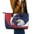 Custom USA Rugby Leather Tote Bag Go Eagles Sporty Style - Wonder Print Shop