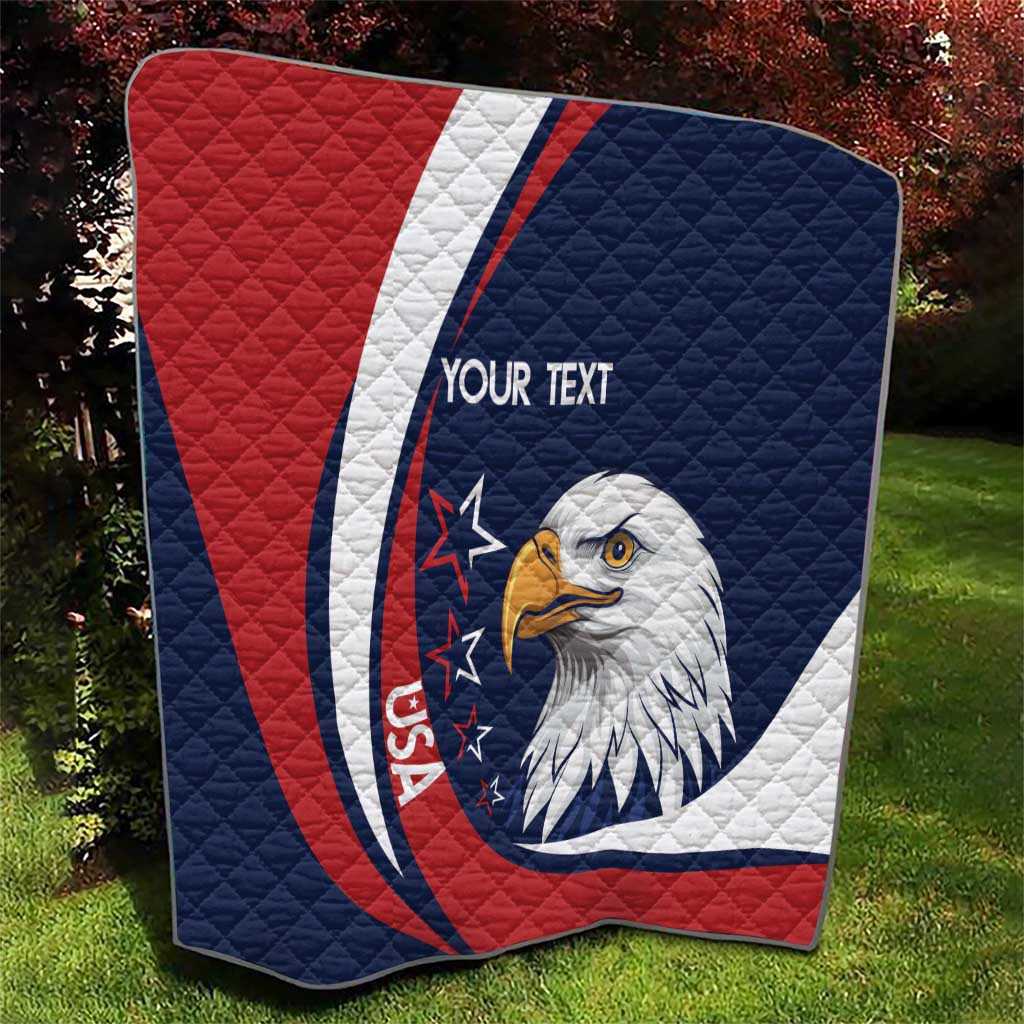Custom USA Rugby Quilt Go Eagles Sporty Style - Wonder Print Shop