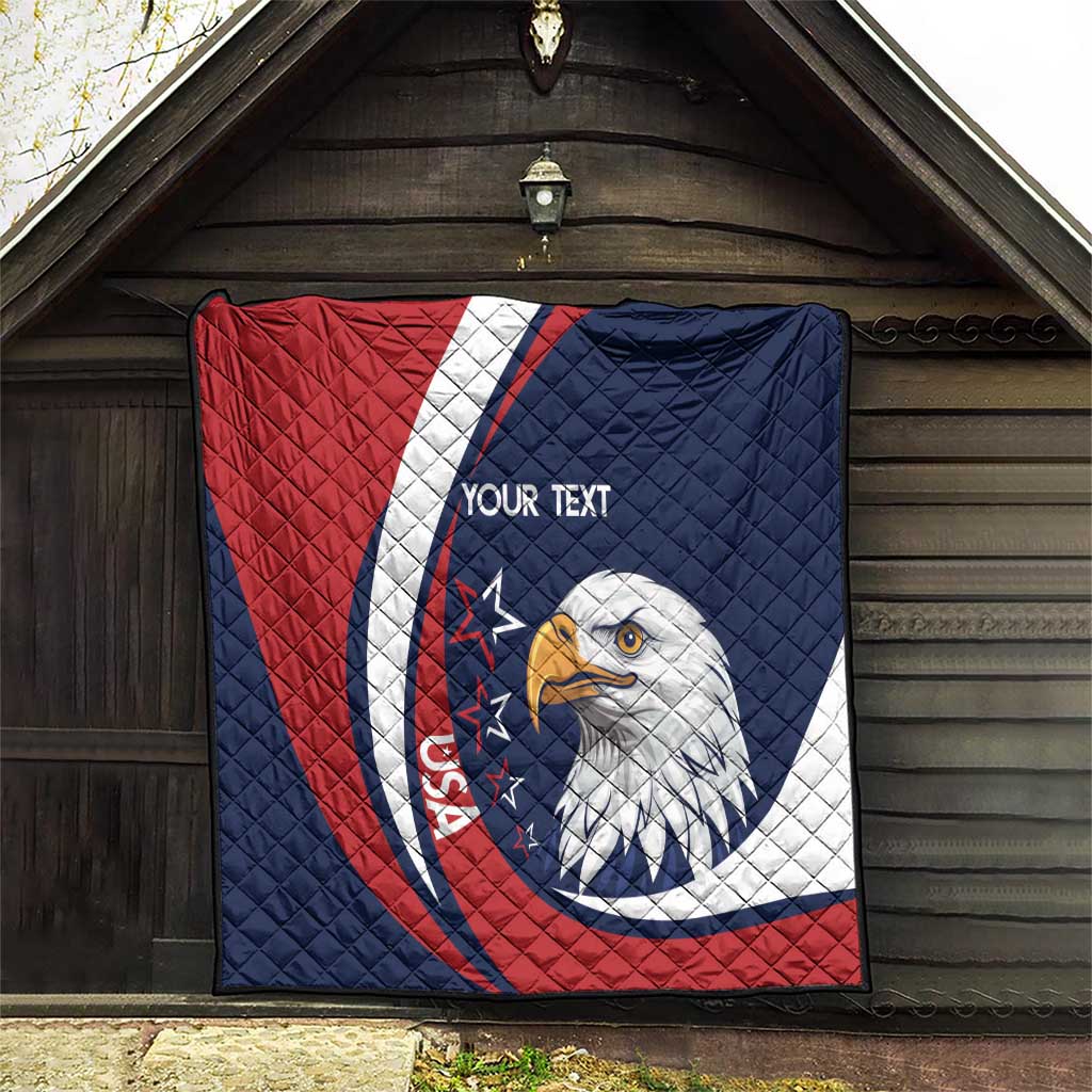 Custom USA Rugby Quilt Go Eagles Sporty Style - Wonder Print Shop