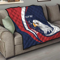 Custom USA Rugby Quilt Go Eagles Sporty Style - Wonder Print Shop