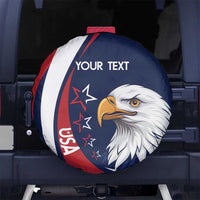 Custom USA Rugby Spare Tire Cover Go Eagles Sporty Style - Wonder Print Shop