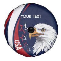 Custom USA Rugby Spare Tire Cover Go Eagles Sporty Style - Wonder Print Shop