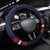 USA Rugby Steering Wheel Cover Go Eagles Sporty Style - Wonder Print Shop