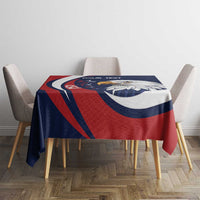 Custom USA Rugby Tablecloth Go Eagles Sporty Style - Wonder Print Shop