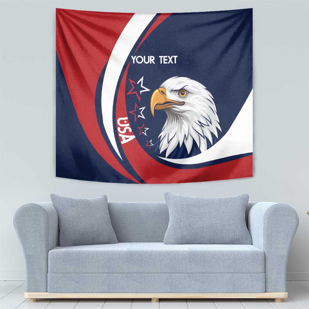 Custom USA Rugby Tapestry Go Eagles Sporty Style - Wonder Print Shop