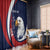 Custom USA Rugby Window Curtain Go Eagles Sporty Style - Wonder Print Shop