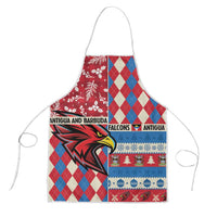 Antigua & Barbuda Cricket Christmas Apron Merry Xmas Falcons - Wonder Print Shop