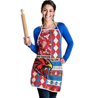 Antigua & Barbuda Cricket Christmas Apron Merry Xmas Falcons - Wonder Print Shop
