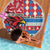 Antigua & Barbuda Cricket Christmas Beach Blanket Merry Xmas Falcons - Wonder Print Shop