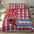 Antigua & Barbuda Cricket Christmas Bedding Set Merry Xmas Falcons - Wonder Print Shop