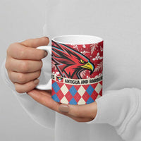 Personalized Antigua & Barbuda Cricket Christmas Ceramic Mug Merry Xmas Falcons - Wonder Print Shop