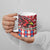 Personalized Antigua & Barbuda Cricket Christmas Ceramic Mug Merry Xmas Falcons - Wonder Print Shop