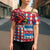Personalized Antigua & Barbuda Cricket Christmas Cross Shoulder Shirt Merry Xmas Falcons - Wonder Print Shop