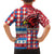 Personalized Antigua & Barbuda Cricket Christmas Family Matching Off The Shoulder Long Sleeve Dress and Hawaiian Shirt Merry Xmas Falcons - Wonder Print Shop
