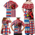 Personalized Antigua & Barbuda Cricket Christmas Family Matching Off Shoulder Maxi Dress and Hawaiian Shirt Merry Xmas Falcons - Wonder Print Shop