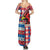 Personalized Antigua & Barbuda Cricket Christmas Family Matching Summer Maxi Dress and Hawaiian Shirt Merry Xmas Falcons - Wonder Print Shop