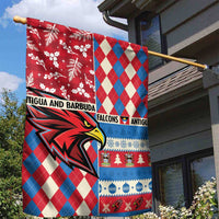 Antigua & Barbuda Cricket Christmas Garden Flag Merry Xmas Falcons - Wonder Print Shop