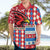 Personalized Antigua & Barbuda Cricket Christmas Hawaiian Shirt Merry Xmas Falcons - Wonder Print Shop