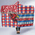 Antigua & Barbuda Cricket Christmas Hooded Blanket Merry Xmas Falcons - Wonder Print Shop
