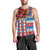Personalized Antigua & Barbuda Cricket Christmas Men Tank Top Merry Xmas Falcons - Wonder Print Shop