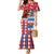 Personalized Antigua & Barbuda Cricket Christmas Mermaid Dress Merry Xmas Falcons - Wonder Print Shop