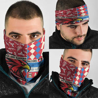 Antigua & Barbuda Cricket Christmas Neck Gaiter Merry Xmas Falcons - Wonder Print Shop
