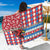 Antigua & Barbuda Cricket Christmas Sarong Merry Xmas Falcons - Wonder Print Shop