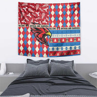 Antigua & Barbuda Cricket Christmas Tapestry Merry Xmas Falcons - Wonder Print Shop