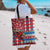 Antigua & Barbuda Cricket Christmas Tote Bag Merry Xmas Falcons - Wonder Print Shop