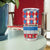 Personalized Antigua & Barbuda Cricket Christmas Tumbler Cup Merry Xmas Falcons - Wonder Print Shop
