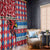 Antigua & Barbuda Cricket Christmas Window Curtain Merry Xmas Falcons - Wonder Print Shop