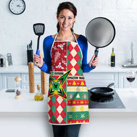 Amazon Warriors Cricket Christmas Apron Guyana Merry Xmas - Wonder Print Shop