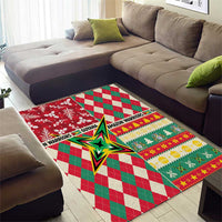 Amazon Warriors Cricket Christmas Area Rug Guyana Merry Xmas - Wonder Print Shop