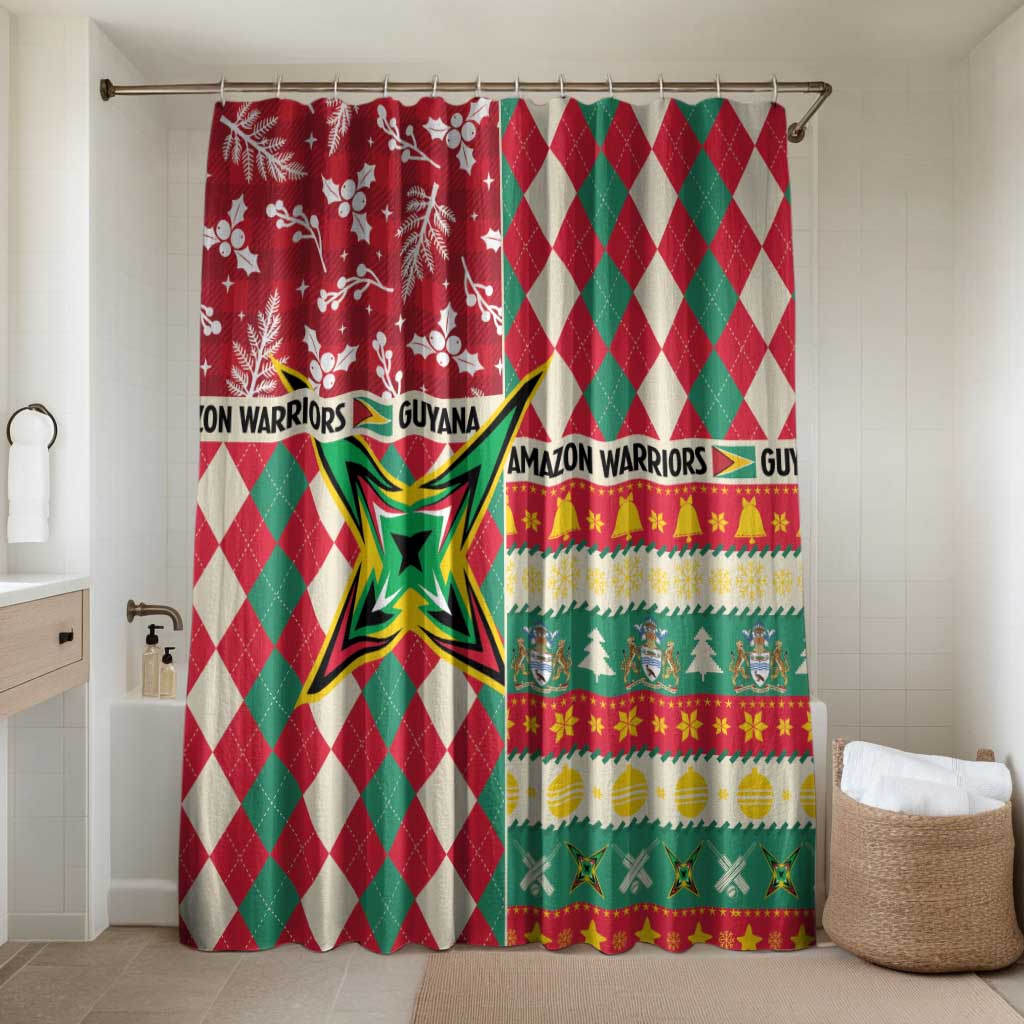 Amazon Warriors Cricket Christmas Bathroom Set Guyana Merry Xmas - Wonder Print Shop