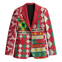 Personalized Amazon Warriors Cricket Christmas Blazer Guyana Merry Xmas - Wonder Print Shop