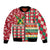 Personalized Amazon Warriors Cricket Christmas Bomber Jacket Guyana Merry Xmas - Wonder Print Shop