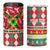 Personalized Amazon Warriors Cricket Christmas 4 in 1 Can Cooler Tumbler Guyana Merry Xmas - Wonder Print Shop