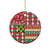 Personalized Amazon Warriors Cricket Christmas Ceramic Ornament Guyana Merry Xmas - Wonder Print Shop