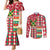 Personalized Amazon Warriors Cricket Christmas Couples Matching Mermaid Dress and Long Sleeve Button Shirt Guyana Merry Xmas - Wonder Print Shop