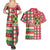 Personalized Amazon Warriors Cricket Christmas Couples Matching Summer Maxi Dress and Hawaiian Shirt Guyana Merry Xmas - Wonder Print Shop