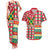 Personalized Amazon Warriors Cricket Christmas Couples Matching Tank Maxi Dress and Hawaiian Shirt Guyana Merry Xmas - Wonder Print Shop